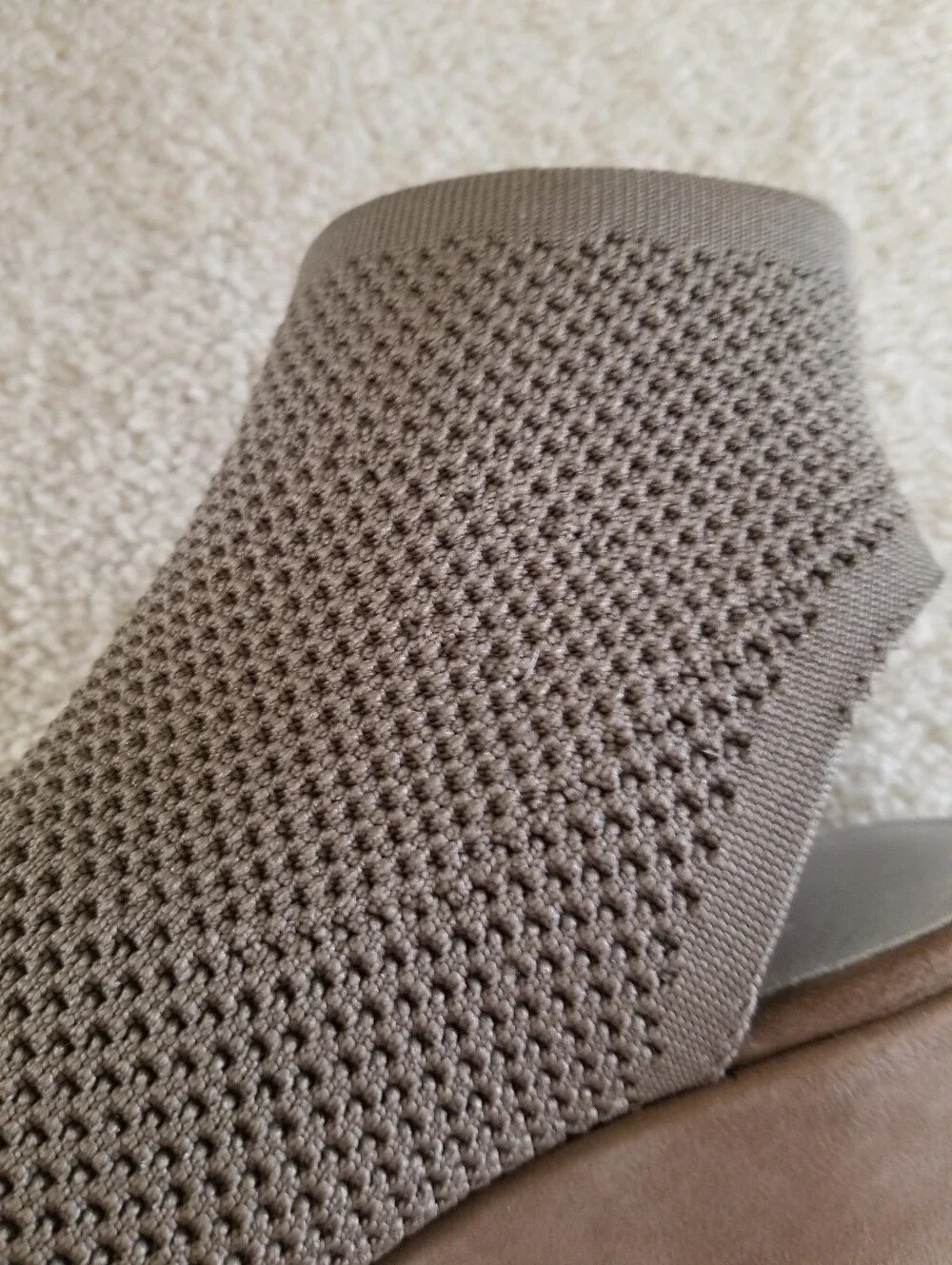 Eileen Fisher Brown Warrick Knit Wedge Sandal Booties Size 7.5
